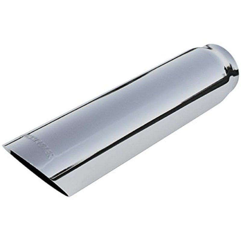Flowmaster 15362 Exhaust Tip 3 Inch Cut Angle Polished 304 Stainless Steel Fits 2.50 Inch Tubing Weld On - Image 2